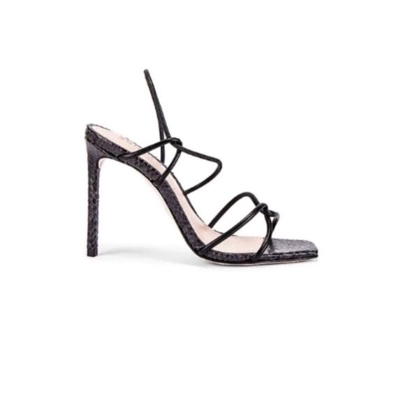 SCHUTZ Black Strappy Heels - Picture 7 of 9